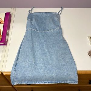 Denim dress